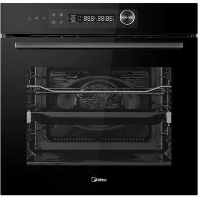 Midea Horno multifunción pirolítico 72 litros - MBO7NP30E4-BK. Midea Horno multifunción pirolítico 72 litros - MBO7NP30E4-BK.