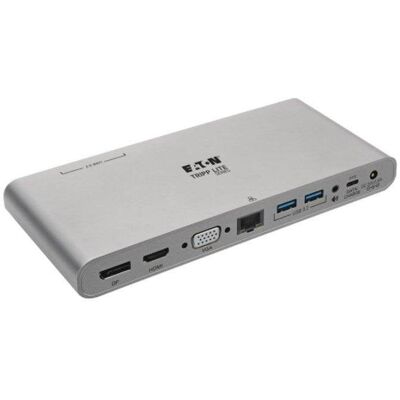 Tripp Lite U442-DOCK4-INT Dock para portátiles - Triple pantalla 4K HDMI/VGA - Gris Tripp Lite U442-DOCK4-INT Dock para portátiles - Triple pantalla 4K HDMI/VGA - Gris
