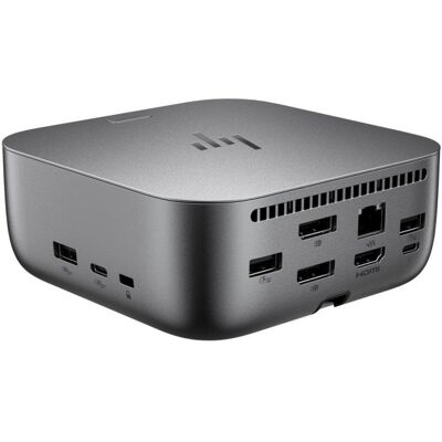 Base de acoplamiento HP Thunderbolt 4 G6 100 W 5K Ultra HD 120 W Base de acoplamiento HP Thunderbolt 4 G6 100 W 5K Ultra HD 120 W