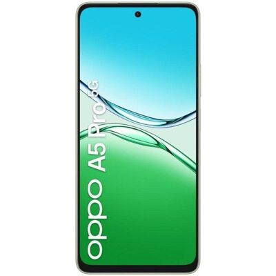 OPPO A5 Pro 5G 8GB 256GB 6.67" LCD 120Hz 5G Dual SIM Cámara 50MP NFC IP68 Android 15 Verde OPPO A5 Pro 5G 8GB 256GB 6.67" LCD 120Hz 5G Dual SIM Cámara 50MP NFC IP68 Android 15 Verde
