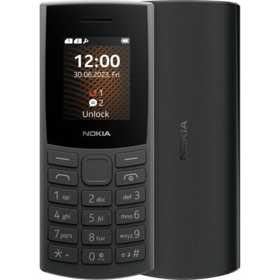 Teléfono móvil Nokia 105 4G Dual SIM Bluetooth IP52 Charcoal Teléfono móvil Nokia 105 4G Dual SIM Bluetooth IP52 Charcoal