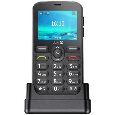 Teléfono móvil Doro 1880 Negro 2.4" SIM única Bluetooth Radio FM Teléfono móvil Doro 1880 Negro 2.4" SIM única Bluetooth Radio FM