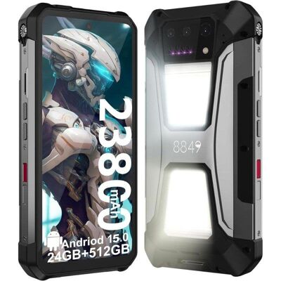 Unihertz 8849 Tank 2 Pro 4G 12GB 512GB 6.79" Negro Unihertz 8849 Tank 2 Pro 4G 12GB 512GB 6.79" Negro