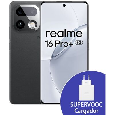 Realme 16 Pro Plus 5G 8GB 256GB 6.78" Gris Incluye cargador 80W Realme 16 Pro Plus 5G 8GB 256GB 6.78" Gris Incluye cargador 80W
