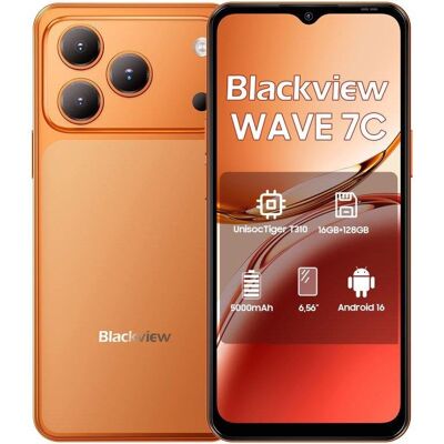 Blackview Wave 7C 4G 4GB 128GB 6.56" Naranja Blackview Wave 7C 4G 4GB 128GB 6.56" Naranja