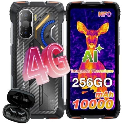 Blackview Rock 3 4G 8GB 256GB 6.78" Negro Incluye auriculares Blackview Rock 3 4G 8GB 256GB 6.78" Negro Incluye auriculares
