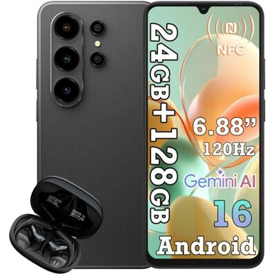 Blackview Wave 10 4G 8GB 128GB 6,88" Negro Incluye auriculares Blackview Wave 10 4G 8GB 128GB 6,88" Negro Incluye auriculares