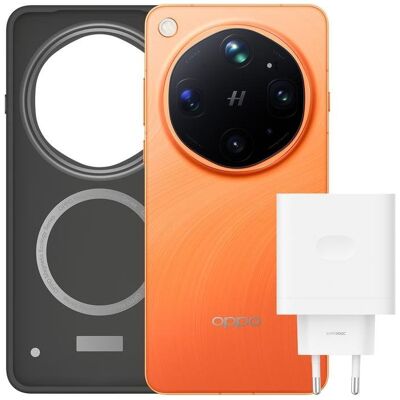 OPPO Find X9 Ultra 5G 12GB 512GB 6.82" Naranja + Cargador 100W + Funda OPPO Find X9 Ultra 5G 12GB 512GB 6.82" Naranja + Cargador 100W + Funda