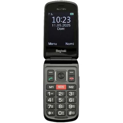 Teléfono móvil Beghelli 9205N Concha 2.8" 1.3 MP 1000 mAh Negro Teléfono móvil Beghelli 9205N Concha 2.8" 1.3 MP 1000 mAh Negro