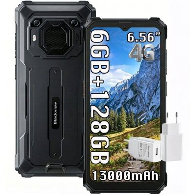Blackview BV6200 Pro 4G 6GB 128GB 6,56" Negro resistencia IP68 NFC Blackview BV6200 Pro 4G 6GB 128GB 6,56" Negro resistencia IP68 NFC