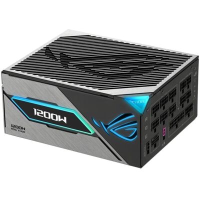 Fuente de Alimentación ASUS ROG THOR-1200P3 1200W 80 PLUS Platinum modular Fuente de Alimentación ASUS ROG THOR-1200P3 1200W 80 PLUS Platinum modular