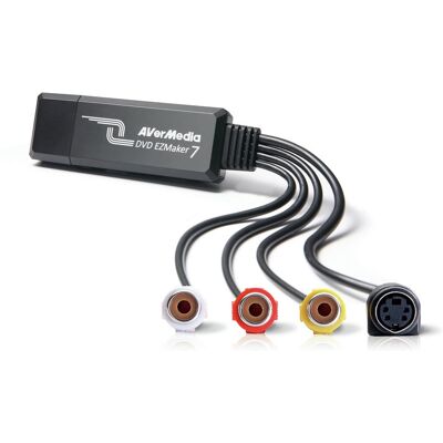 Avermedia DVD EZMaker 7 Capturadora de vídeo USB Avermedia DVD EZMaker 7 Capturadora de vídeo USB