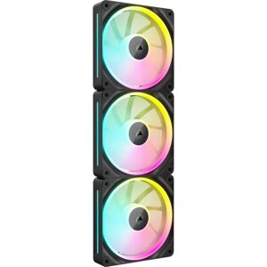 Corsair PWM iCUE LINK LX120 RGB Paquete Triple 120 mm Negro Corsair PWM iCUE LINK LX120 RGB Paquete Triple 120 mm Negro