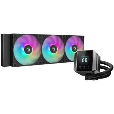 Refrigerador líquido DeepCool Mystique 360 ARGB 3x120mm LCD 16,7M colores 38,7dB PWM RGB Refrigerador líquido DeepCool Mystique 360 ARGB 3x120mm LCD 16,7M colores 38,7dB PWM RGB
