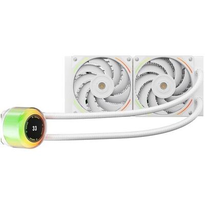 Refrigeración Líquida 1stplayer CC-240-WH 240mm 2 Ventiladores Blanco RGB Refrigeración Líquida 1stplayer CC-240-WH 240mm 2 Ventiladores Blanco RGB