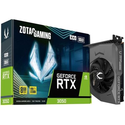 Zotac Gaming GeForce RTX 3050 ECO SOLO 8GB GDDR6 Zotac Gaming GeForce RTX 3050 ECO SOLO 8GB GDDR6