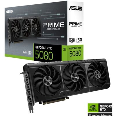 ASUS PRIME GeForce RTX 5080 16 GB GDDR7 Reflex 2 RTX AI DLSS4 ASUS PRIME GeForce RTX 5080 16 GB GDDR7 Reflex 2 RTX AI DLSS4