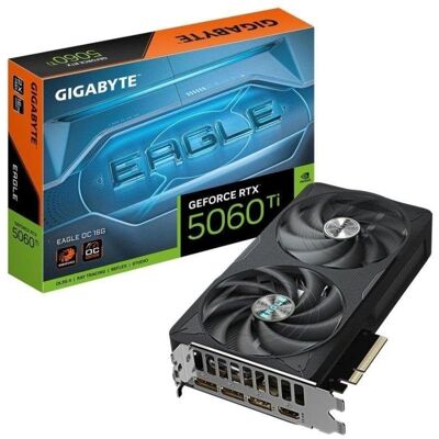 Gigabyte GeForce RTX 5060 Ti EAGLE OC 16GB GDDR7 Reflex 2 RTX AI DLSS4 Gigabyte GeForce RTX 5060 Ti EAGLE OC 16GB GDDR7 Reflex 2 RTX AI DLSS4
