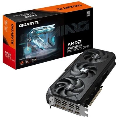 Tarjeta Gráfica Gigabyte Radeon RX 9070 GRE GAMING OC 12GB GDDR6 Tarjeta Gráfica Gigabyte Radeon RX 9070 GRE GAMING OC 12GB GDDR6