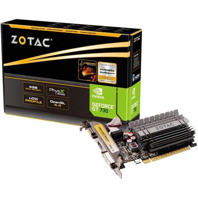 Zotac GeForce GT730 Zone Edition 4GB GDDR3 Zotac GeForce GT730 Zone Edition 4GB GDDR3