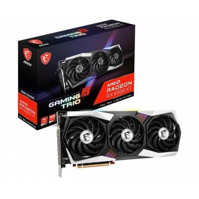 MSI AMD Radeon RX 6900 XT GAMING X TRIO 16GB GDDR6 MSI AMD Radeon RX 6900 XT GAMING X TRIO 16GB GDDR6