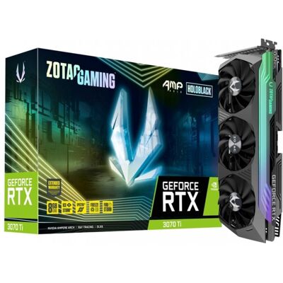 Zotac Gaming GeForce RTX 3070 Ti AMP Holo LHR 8GB GDDR6X Zotac Gaming GeForce RTX 3070 Ti AMP Holo LHR 8GB GDDR6X
