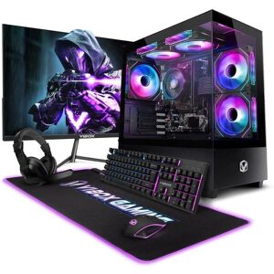 Vibox VI-16 Gaming PC AMD Ryzen 3 3200G 16GB 1TB SSD Monitor 21,5" RGB Wi-Fi Vibox VI-16 Gaming PC AMD Ryzen 3 3200G 16GB 1TB SSD Monitor 21,5" RGB Wi-Fi