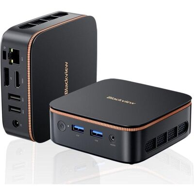 Blackview MP20 Mini PC AMD Ryzen 3 3300U 8GB+256GB SSD Windows 11 Pro, Negro Blackview MP20 Mini PC AMD Ryzen 3 3300U 8GB+256GB SSD Windows 11 Pro, Negro