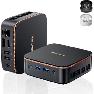 Blackview MP20 Mini PC AMD Ryzen 3 3300U 16 GB 512GB SSD Windows 11 Pro Negro Blackview MP20 Mini PC AMD Ryzen 3 3300U 16 GB 512GB SSD Windows 11 Pro Negro