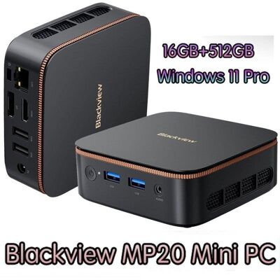 Blackview MP20 AMD Ryzen 3 3300U 16GB 512GB SSD Vega 6 Windows 11 Pro WiFi5 Blackview MP20 AMD Ryzen 3 3300U 16GB 512GB SSD Vega 6 Windows 11 Pro WiFi5