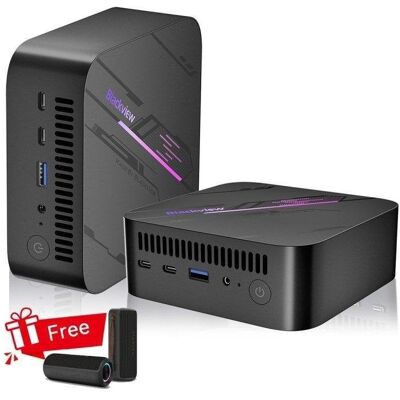 Blackview MP100 AMD Ryzen 5 7430U 16GB 512GB SSD Windows 11 Pro Wi-Fi 6 Bluetooth Altavoces Blackview MP100 AMD Ryzen 5 7430U 16GB 512GB SSD Windows 11 Pro Wi-Fi 6 Bluetooth Altavoces