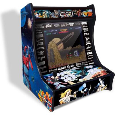 UnicView Bartop Maquina Recreativa de 19" 4:3 con 9800 Juegos Pandora Box DX 2 Plus Modelo Xain UnicView Bartop Maquina Recreativa de 19" 4:3 con 9800 Juegos Pandora Box DX 2 Plus Modelo Xain