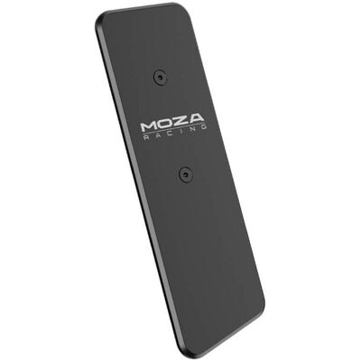Placa de montaje de pedal Moza RS073 aluminio negro 60 mm x 185 mm Placa de montaje de pedal Moza RS073 aluminio negro 60 mm x 185 mm