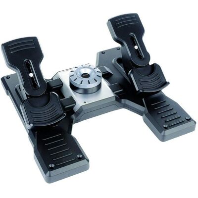 Logitech Pro Flight Rudder Pedals Pedales de Timón de Vuelo Logitech Pro Flight Rudder Pedals Pedales de Timón de Vuelo