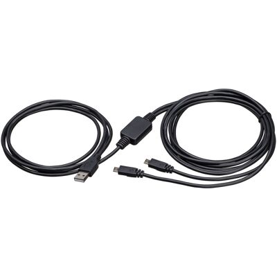Bigben Cable USB/Micro USB Doble para Carga Mandos PS4 3m Bigben Cable USB/Micro USB Doble para Carga Mandos PS4 3m