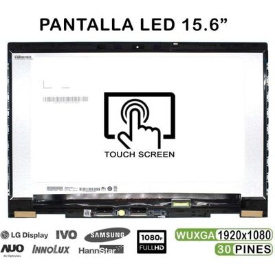 Pantalla táctil LED de HP Envy x360 15-CN 15-CP Serie con Marco Pantalla táctil LED de HP Envy x360 15-CN 15-CP Serie con Marco