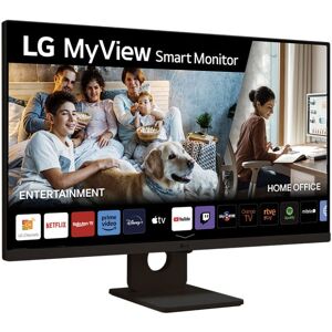 LG 27SR50F-B Smart Monitor 27" IPS Full HD webOS23, Bluetooth, Altavoces y Mando a Distancia Negro LG 27SR50F-B Smart Monitor 27" IPS Full HD webOS23, Bluetooth, Altavoces y Mando a Distancia Negro
