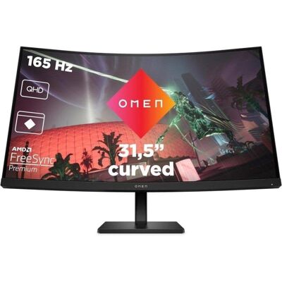 HP OMEN 32c 31.5" LED QHD 165Hz FreeSync Premium Curva HP OMEN 32c 31.5" LED QHD 165Hz FreeSync Premium Curva