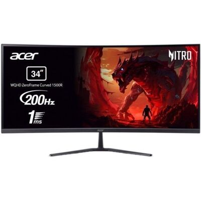 Monitor Acer ED340CURX0bmiipx 34" UltraWide Quad HD 200Hz LCD Curvo 1 ms FreeSync Premium Monitor Acer ED340CURX0bmiipx 34" UltraWide Quad HD 200Hz LCD Curvo 1 ms FreeSync Premium