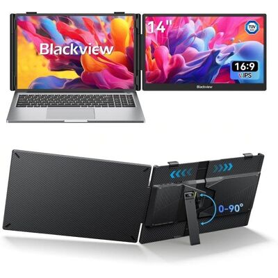 Monitor Blackview SCM5 14" FullHD 60Hz IPS Portátil USB-C Carga Inversa Altavoz Monitor Blackview SCM5 14" FullHD 60Hz IPS Portátil USB-C Carga Inversa Altavoz
