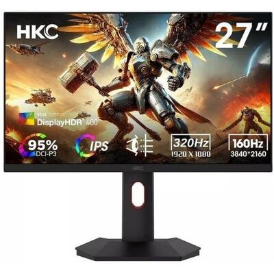 Monitor HKC G27H7P 27" UltraHD 4K 160Hz IPS Ajuste de altura 1 ms Monitor HKC G27H7P 27" UltraHD 4K 160Hz IPS Ajuste de altura 1 ms
