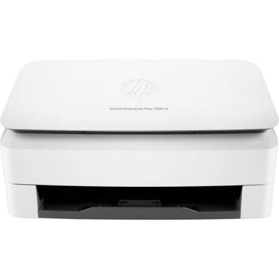 Escáner HP ScanJet Enterprise Flow 7000 s3, Dúplex, 75ppm, 216×3100mm, ADF 80 hojas, LCD, USB 3.2 Escáner HP ScanJet Enterprise Flow 7000 s3, Dúplex, 75ppm, 216×3100mm, ADF 80 hojas, LCD, USB 3.2
