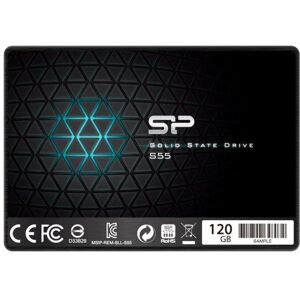 silicon-power Disco Duro Silicon Power Slim S55 120 GB SSD 2,5" 6 Gbit/s Velocidad Máxima, Resistente a Golpes silicon-power Disco Duro Silicon Power Slim S55 120 GB SSD 2,5" 6 Gbit/s Velocidad Máxima, Resistente a Golpes