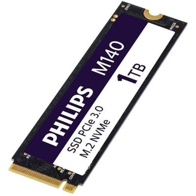 Disco Duro Philips M140 1TB SSD M.2 NVMe Gen3 3500MB/s Alta Compatibilidad Disco Duro Philips M140 1TB SSD M.2 NVMe Gen3 3500MB/s Alta Compatibilidad