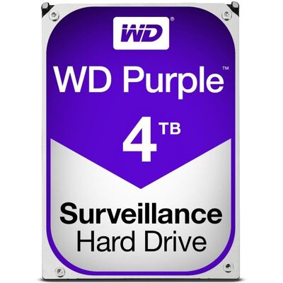 Disco Duro WD Purple 4TB HDD 5400rpm Serial ATA III 64MB Disco Duro WD Purple 4TB HDD 5400rpm Serial ATA III 64MB