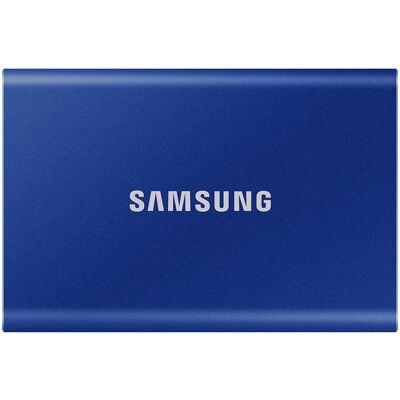 Samsung T7 Disco Duro SSD PCIe NVMe USB 3.2 1TB Azul Samsung T7 Disco Duro SSD PCIe NVMe USB 3.2 1TB Azul
