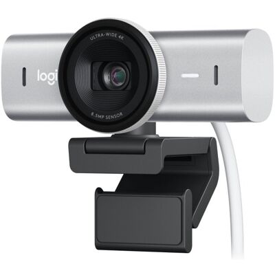 Logitech MX Brio Webcam para Colaboración y Streaming 4K con Dos Micrófonos Reductores de Ruido Gris Logitech MX Brio Webcam para Colaboración y Streaming 4K con Dos Micrófonos Reductores de Ruido Gris