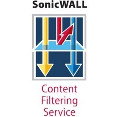 Software de seguridad SonicWall Content Filtering Service 1 año Software de seguridad SonicWall Content Filtering Service 1 año