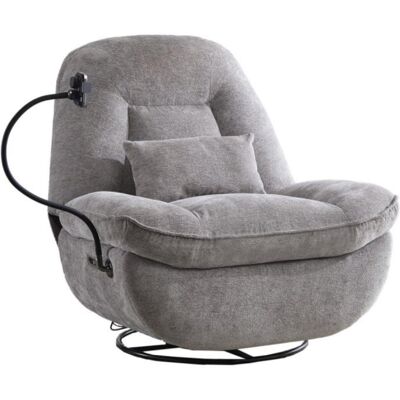 home-heavenly Home Heavenly Ermi Sillón Confort Gama G Función Giratoria Efecto Balancín Soporte Móvil Gris home-heavenly Home Heavenly Ermi Sillón Confort Gama G Función Giratoria Efecto Balancín Soporte Móvil Gris