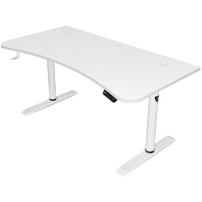 Mesa Gaming Arozzi XXL 160cm Fibra de madera Motor dual cableado blanco Mesa Gaming Arozzi XXL 160cm Fibra de madera Motor dual cableado blanco